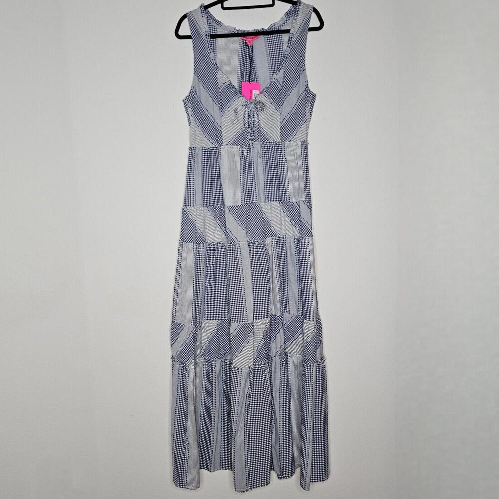 NWT Betsey Johnson Women's Blue Dress Size Large